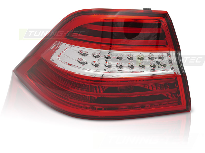Achterlicht Links geschikt voor MERCEDES M-Klasse W166 2011-2015 - LED rood wit