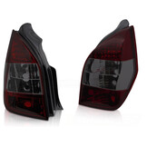 Achterlichten geschikt voor CITROEN C2 11/2003-2010 LED rood SMOKE