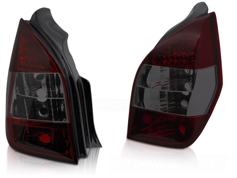 Achterlichten CITROEN C2 11/2003-2010 LED rood SMOKE