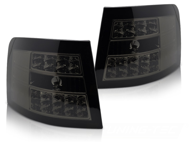 Achterlichten voor Audi A6 05/1997-05/2004 Station - LED smoke