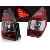 Achterlichten geschikt voor CITROEN C2 (11/2003-2010) LED rood wit