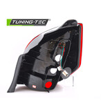 Achterlichten geschikt voor CITROEN C2 (11/2003-2010) LED rood wit