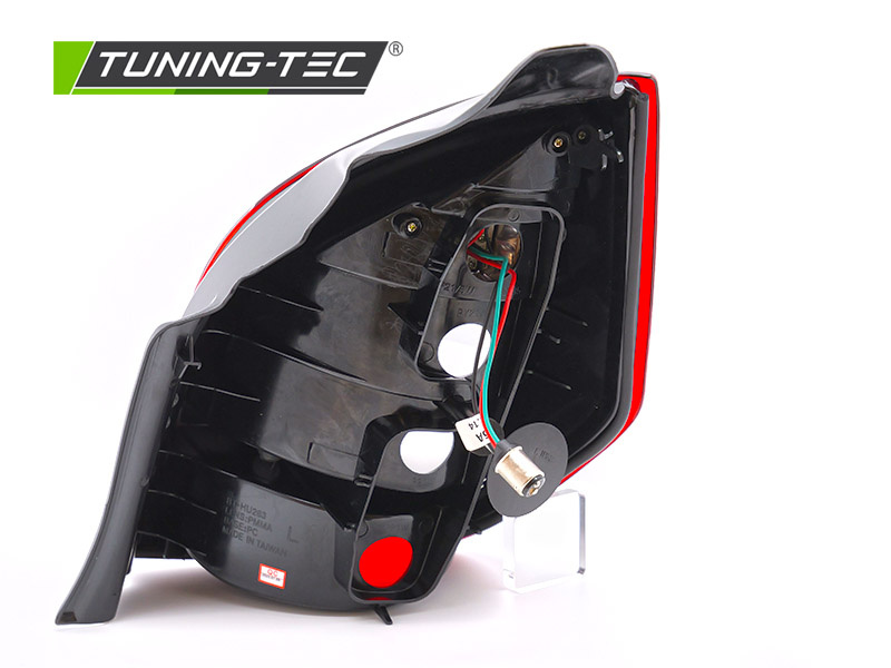 Achterlichten geschikt voor CITROEN C2 (11/2003-2010) LED rood wit