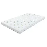 Kinder stapelbed wit - met dubbele matras - 190 x 80 cm