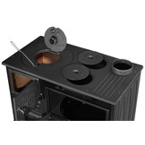 Houtfornuis - houtkachel - 8,7 kW tot 10,7 kW - energielabel A