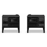 Houtfornuis - houtkachel - 8,7 kW tot 10,7 kW - energielabel A