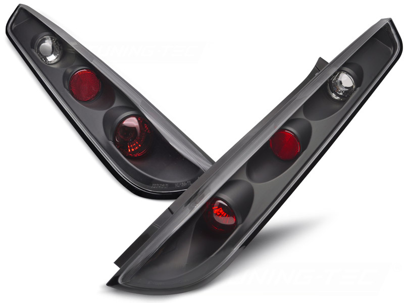Achterlichten voor Ford Focus MK2 (2004-2008) hatchback zwart