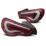 Achterlichten voor TOYOTA GT86 2012-2021 LED rood/wit