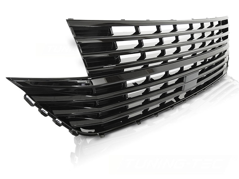 Grille voor VW T6.1 vanaf 2020 glanzend zwart