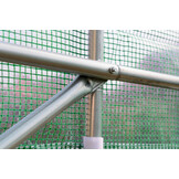 Polytunnel voor groenten - gegalvaniseerd metaal - UV-4 filter - temperatuurregeling