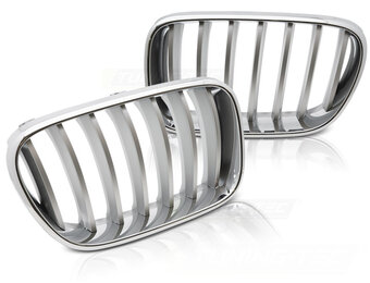 Grille voor BMW X3 F25 2010-07/2014 chroom titan