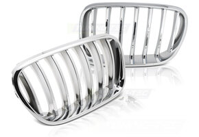 grille voor BMW X3 F25 2010-07/2014 chroom