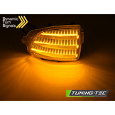 Knipperlicht spiegel voor Volvo XC70 III 2008-2016 / XC90 Facelift 2007-2014 LED wit