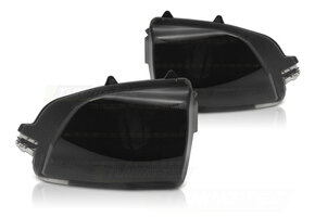 Knipperlicht spiegel geschikt voor Volvo XC70 III 2008-2016 / XC90 Facelift 2007-2014 zwart smoke