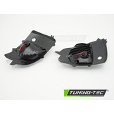 Knipperlicht spiegel voor Volvo XC70 III 2008-2016 / XC90 Facelift 2007-2014 zwart smoke