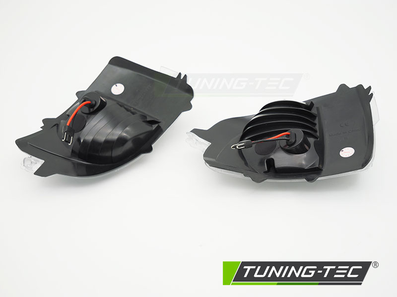 Knipperlicht spiegel geschikt voor Volvo XC70 III 2008-2016 / XC90 Facelift 2007-2014 zwart smoke