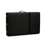 Verstelbaar Massagebed - 10-staps paneel - 61-83 cm hoogte - ecologisch leer