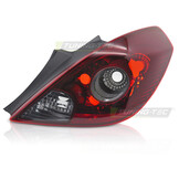 Rechts achterlicht geschikt voor OPEL CORSA D (2006-2011) 3D rood smoke sport TYC