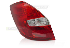 Linker achterlicht rood wit TYC voor SKODA FABIA hatchback/station 2007-2014