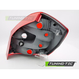 Linker achterlicht rood wit TYC voor SKODA FABIA hatchback/station 2007-2014