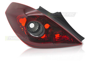 Linker achterlicht rood smoke Sport TYC voor OPEL CORSA D (2006-2011) 3D