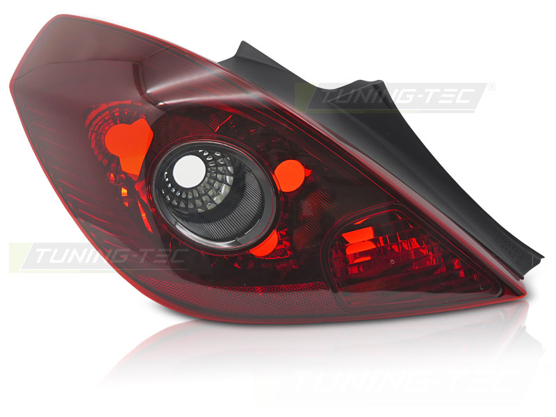 Linker achterlicht rood smoke Sport TYC voor OPEL CORSA D (2006-2011) 3D