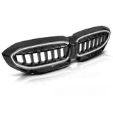 Grille met LED voor BMW G20/G21 2019-2022 glanzend zwart