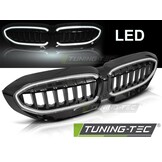 Grille met LED geschikt voor BMW G20/G21 2019-2022 glanzend zwart