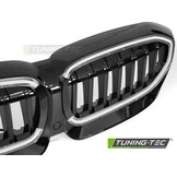 Grille met LED geschikt voor BMW G20/G21 2019-2022 glanzend zwart
