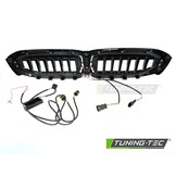 Grille met LED geschikt voor BMW G20/G21 2019-2022 glanzend zwart