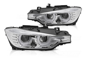 Koplampen BMW F30/F31 10/2011-05/2015 chrome