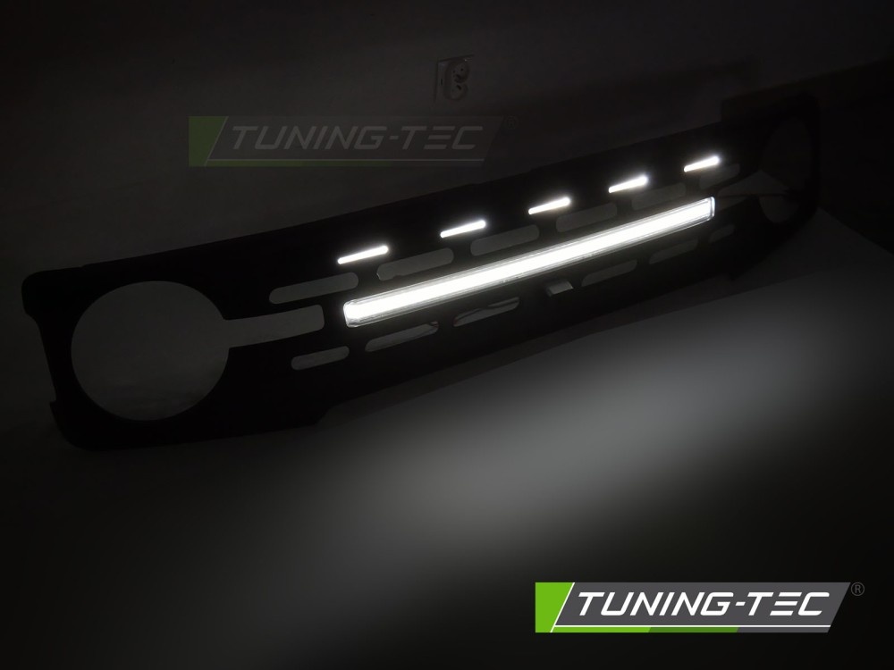 Grille met LED geschikt voor FORD BRONCO vanaf 2021 glanzend zwart