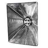 Softbox - 50x70cm - duurzaam kunststof - voor 4 lampen