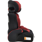 Autostoel - 76-150 cm - 3-punts gordel - verstelbaar - rood