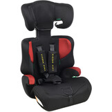 Autostoel - 76-150 cm - 3-punts gordel - verstelbaar - rood