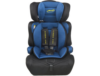 Autostoel - 76-150 cm - 3-punts gordels - blauw