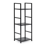 Boekenkast - loft-stijl - 80x29x23.5 cm - MDF en metaal