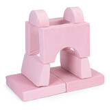 Kinderfauteuil - roze - 8-delig - 120 kg max gewicht