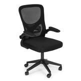 Bureaustoel ergonomisch - zwart - 102-112x61 cm - verstelbare armleuningen