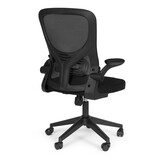 Bureaustoel ergonomisch - zwart - 102-112x61 cm - verstelbare armleuningen