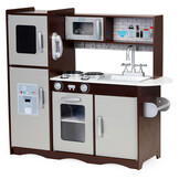 Houten speelgoed keuken - 3+ jaar - oven en magnetron - gecertificeerd veilig