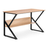 Modern computerbureau - licht eiken - 120x60 cm - extra plank