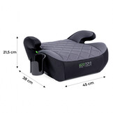 iSize autostoelverhoger voor kinderen - 125-150 cm - afneembare hoes - drankhouder