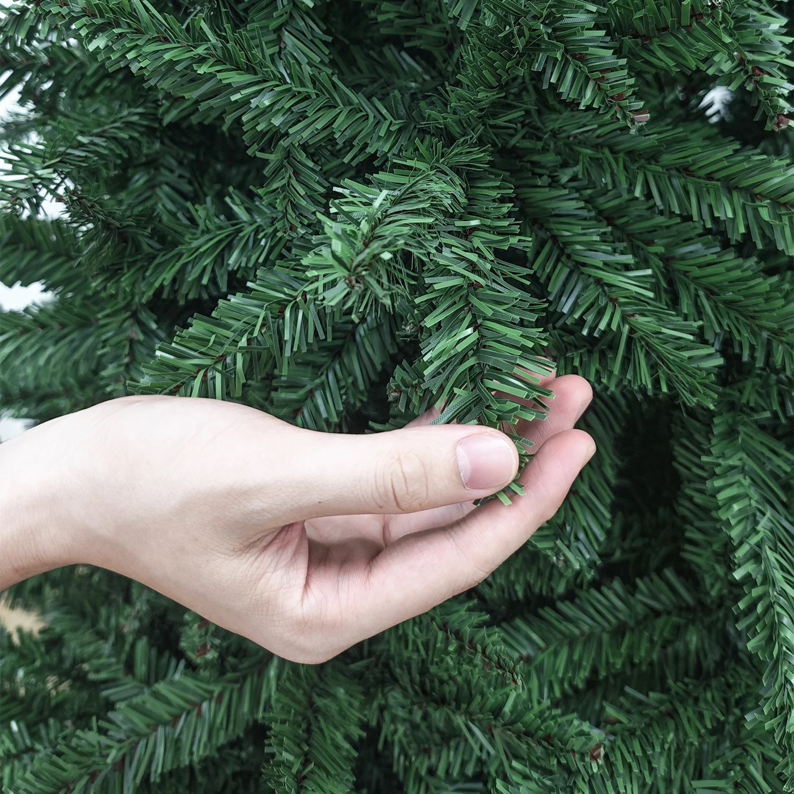 kunstkerstboom - met uitvouwsysteem - 150 cm - duurzaam - groen