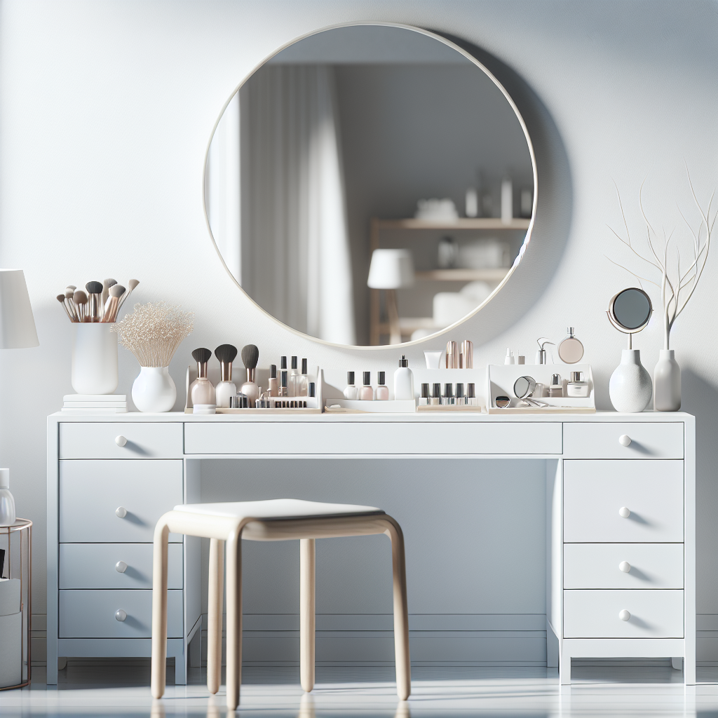 Zo onderhoud je jouw witte kaptafel perfect