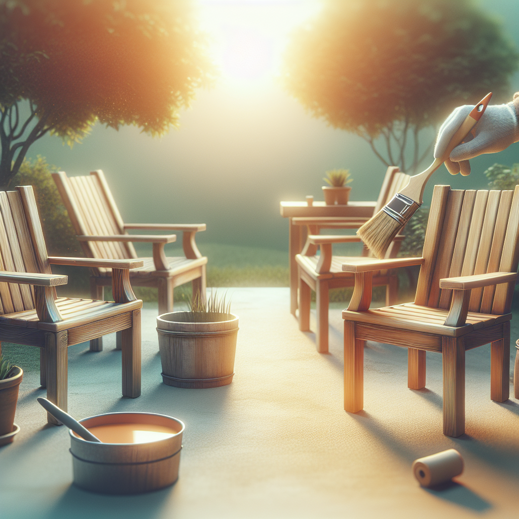 Zo onderhoud je tuinstoelen voor optimale levensduur