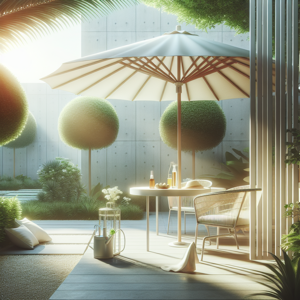 Zo houd je je parasol in topconditie