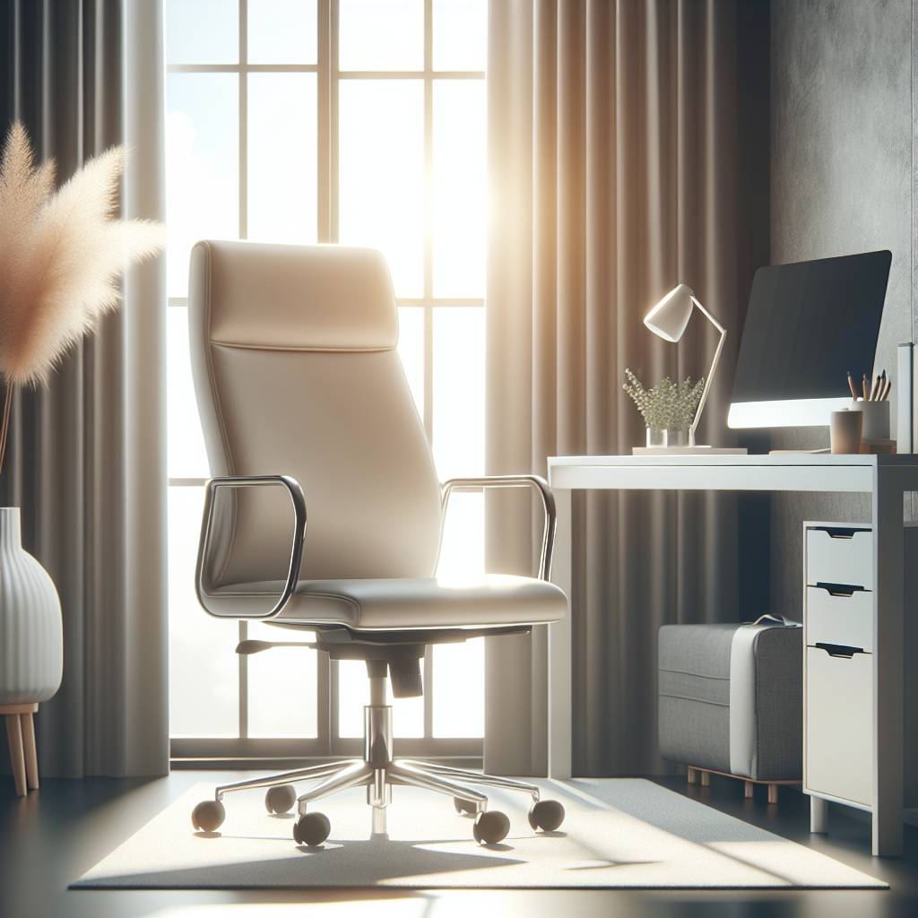 Zo houd je je bureaustoel in topconditie