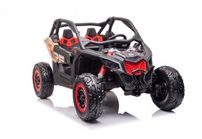 Kinderquad elektrisch - veiligheidsgordels - 3-8 km/u - 145x84x79 cm