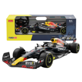 Formule 1-auto - afstand bestuurbaar- navy blauw - 26x13x7 cm - 8 km/u